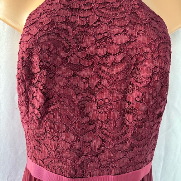 David's Bridal Wine A-Line Skirt - Picture 2 of 15